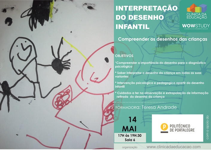 Interpretação do desenho infantil – 14 Maio – Portalegre