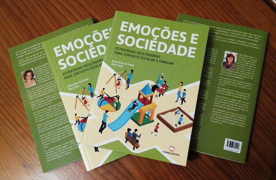 “Emoções e sociedade” o 1º livro da nossa psicóloga  Carla Costa