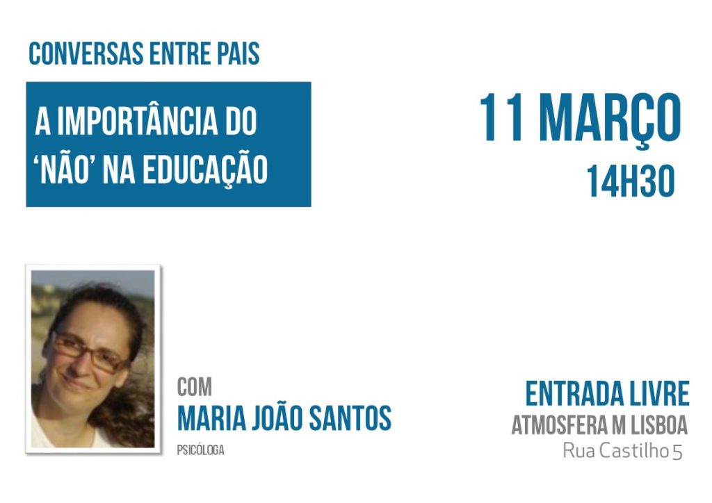 “A importância do Não na Educação” entrada gratuita