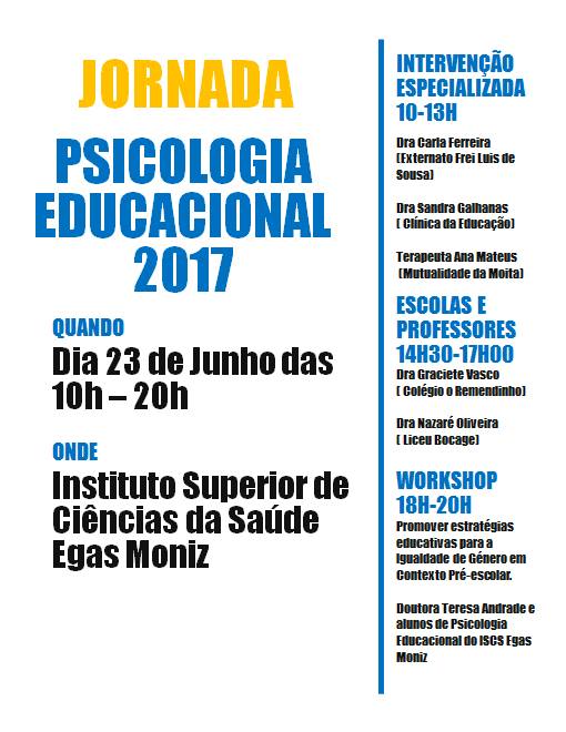 Jornada Psicologia Educacional 2017