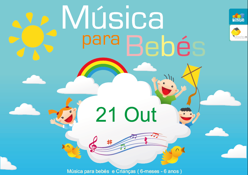 Música para bebés e crianças 21 Outubro – inscrições abertas
