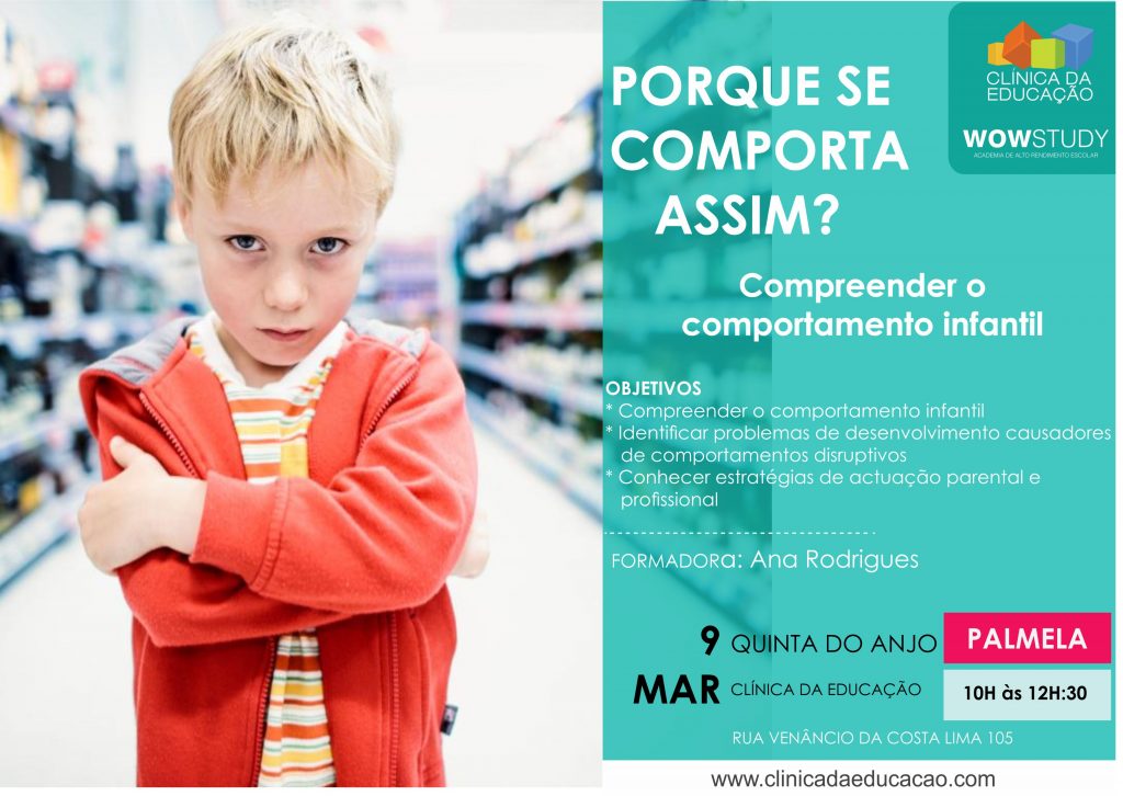 Porque se comporta assim? – compreender o comportamento infantil