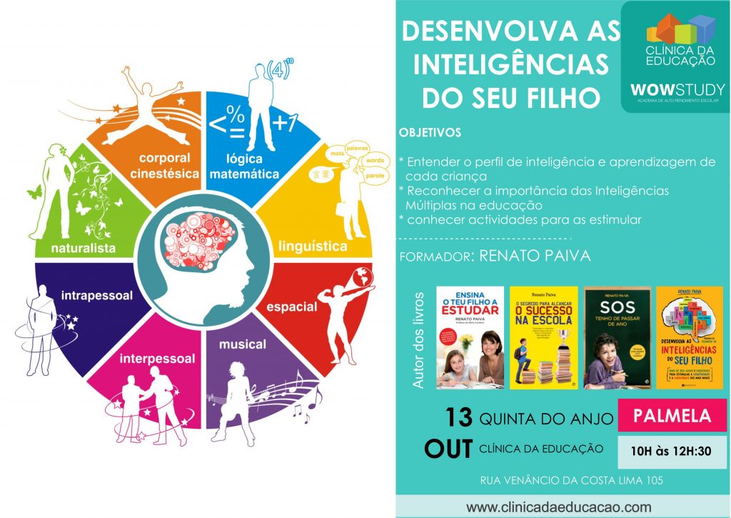 Desenvolva as inteligências do seu filho – 13 Out