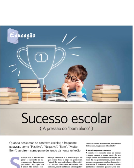 Sucesso escolar – A pressão do “bom aluno” – Markteer Kids